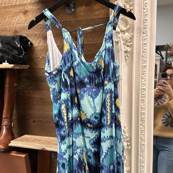 NIC+ZOE Mindfully Made Blue Multi Dress – Size Small - Picture 10 of 12